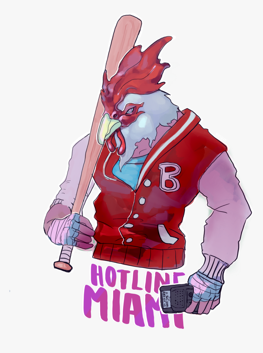 Hotline Miami Png - Jacket Hotline Miami, Transparent Png, Free Download