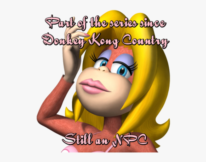 Transparent Donkey Kong Clipart - Donkey Kong Girl Characters, HD Png Download, Free Download