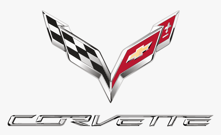 Transparent Logo Chevrolet Png - Corvette C7 Logo, Png Download, Free Download