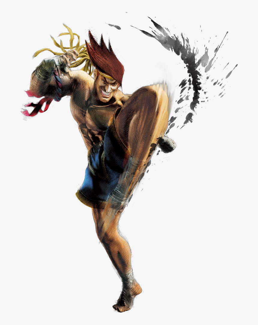 Transparent Iv Clipart - Super Street Fighter 4 Adon, HD Png Download, Free Download