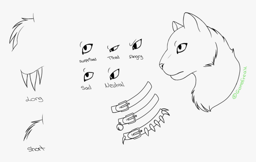 ~ Warrior Cats / Warriors - Sketch, HD Png Download, Free Download