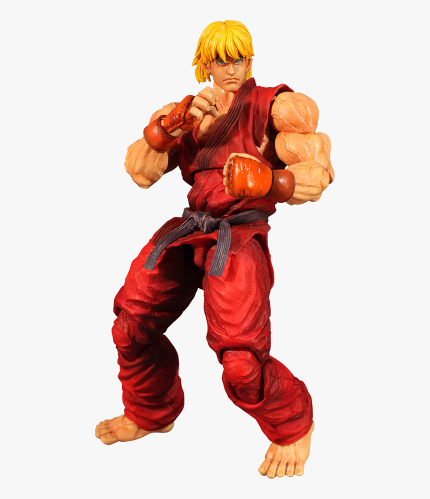 Street Fighter Ken Action Figure, HD Png Download, Free Download