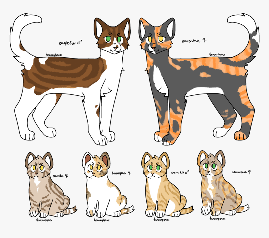 Transparent Tumblr Cat Png - Free Warrior Cat Base, Png Download, Free Download