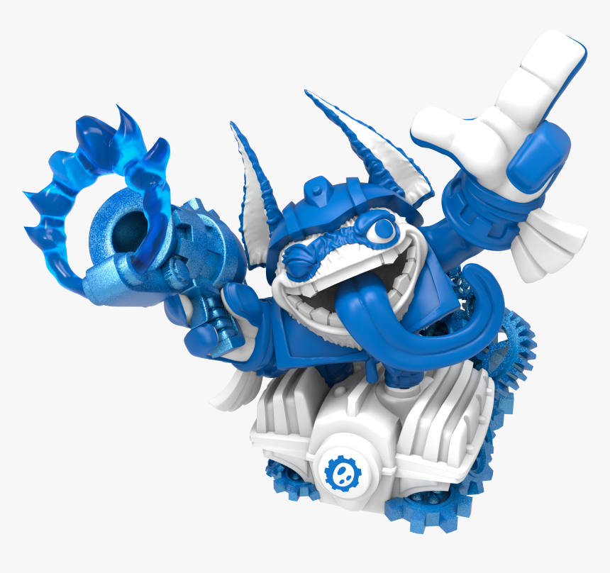 Power Blue Skylanders Superchargers Trigger Happy, HD Png Download, Free Download