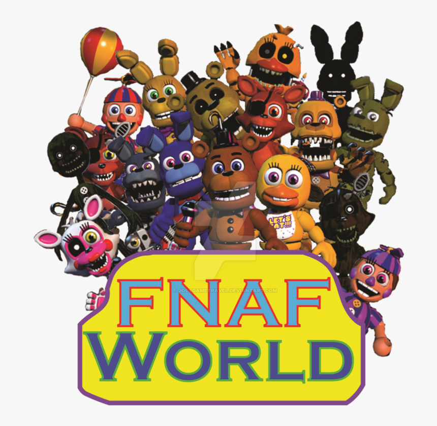 My Custom Fnaf Watchers - Fnaf World Logo Png, Transparent Png, Free Download