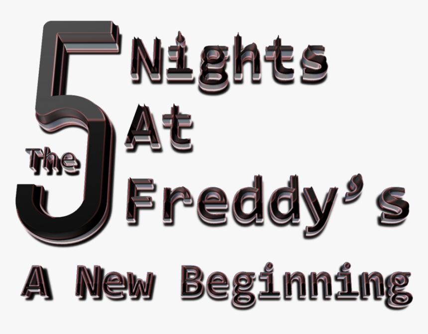 Five Nights At Freddy"s Logo Png - Five Nights At Freddy's 5 Logo, Transparent Png, Free Download