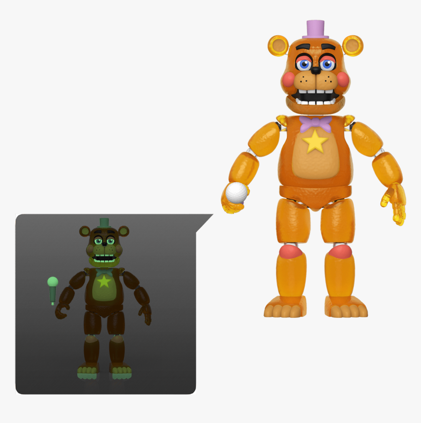 Rockstar Freddy Action Figure, HD Png Download, Free Download