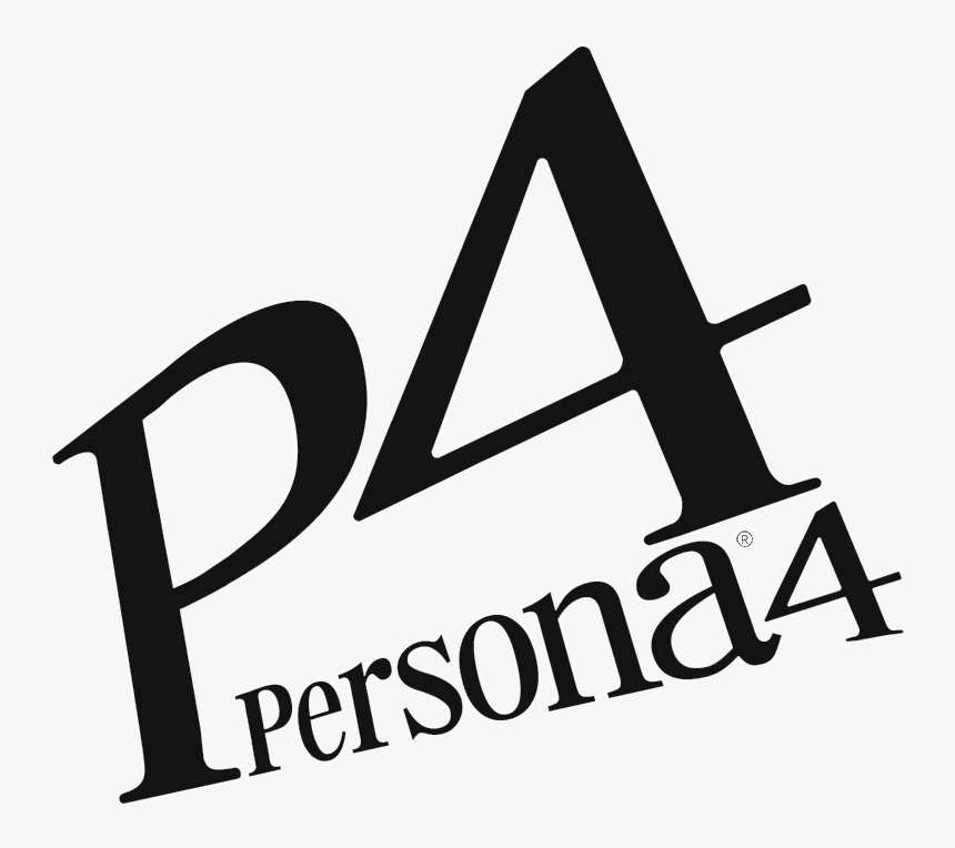 Persona 4 Video Game Logo - Shin Megami Tensei Persona 4 Logo, HD Png Download, Free Download