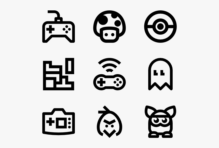 Videogames Black And White, HD Png Download, Free Download