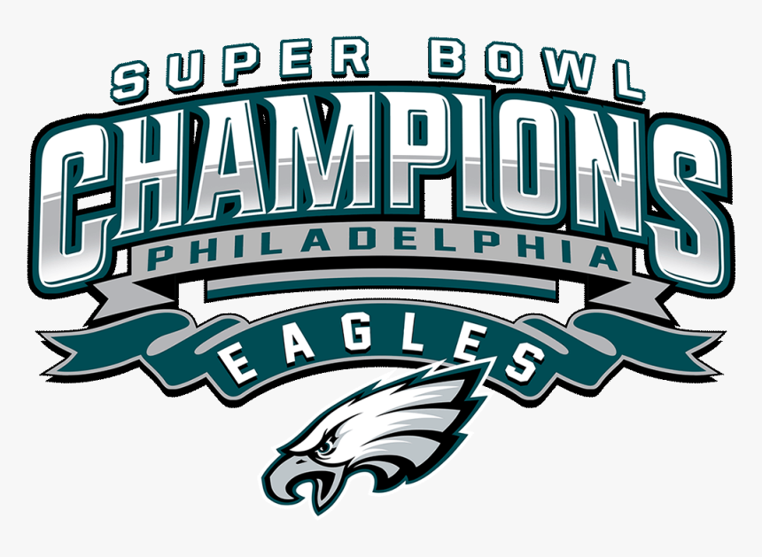 Super Bowl Lii Philadelphia Eagles 2018 Nfl Season - Philadelphia Eagles Super Bowl Logo, HD Png Download, Free Download