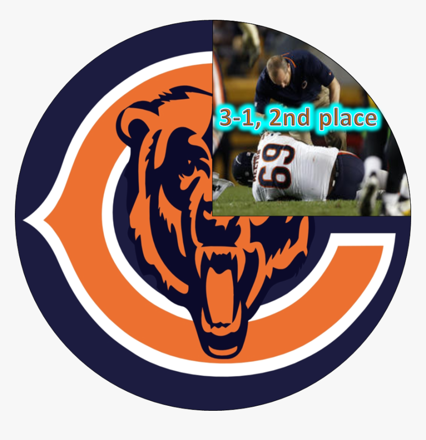 2018 Chicago Bears Season Cincinnati Bengals Super - 2019 Chicago Bears Logo, HD Png Download, Free Download