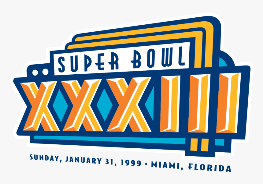 Super Bowl Xxxiii Logo, HD Png Download, Free Download