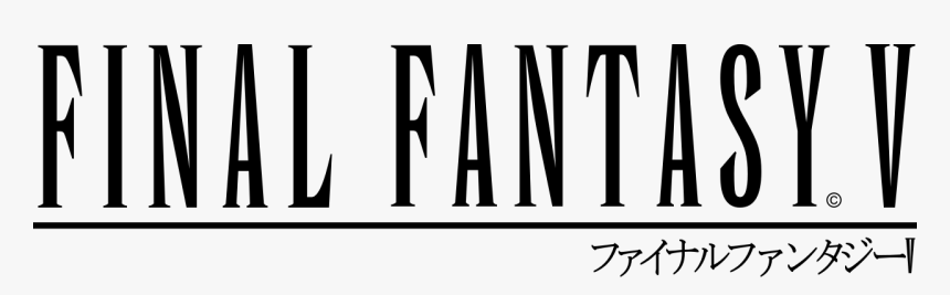 Final Fantasy Logo Png, Transparent Png, Free Download