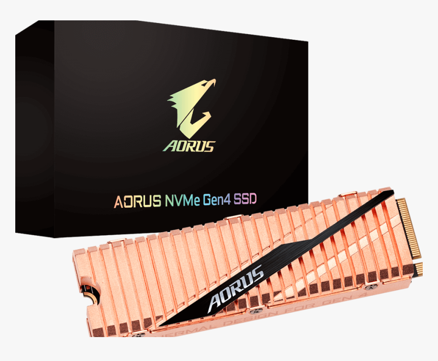 Aorus Nvme Gen4 Ssd Featured - Gp Asm2ne6100tttd, HD Png Download, Free Download