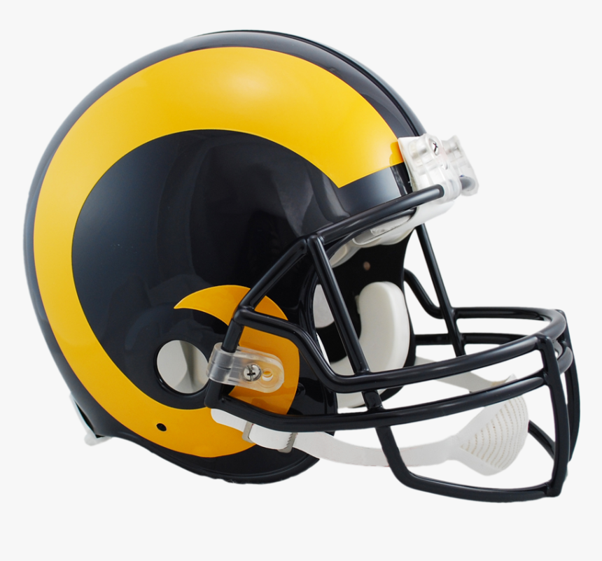 Louis Rams Authentic Full Size Throwback Helmet - Los Angeles Rams Helmet, HD Png Download, Free Download