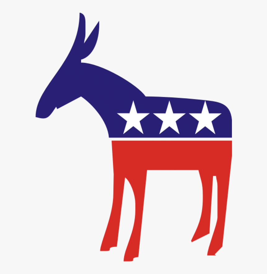 Clip Art Free Democratic Party Symbol - Voters Loyalty To Political Parties, HD Png Download, Free Download