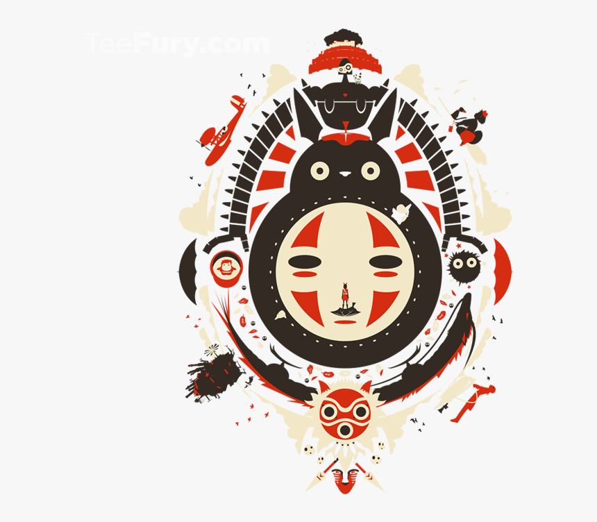 Studio Ghibli T Shirt Designs, HD Png Download, Free Download