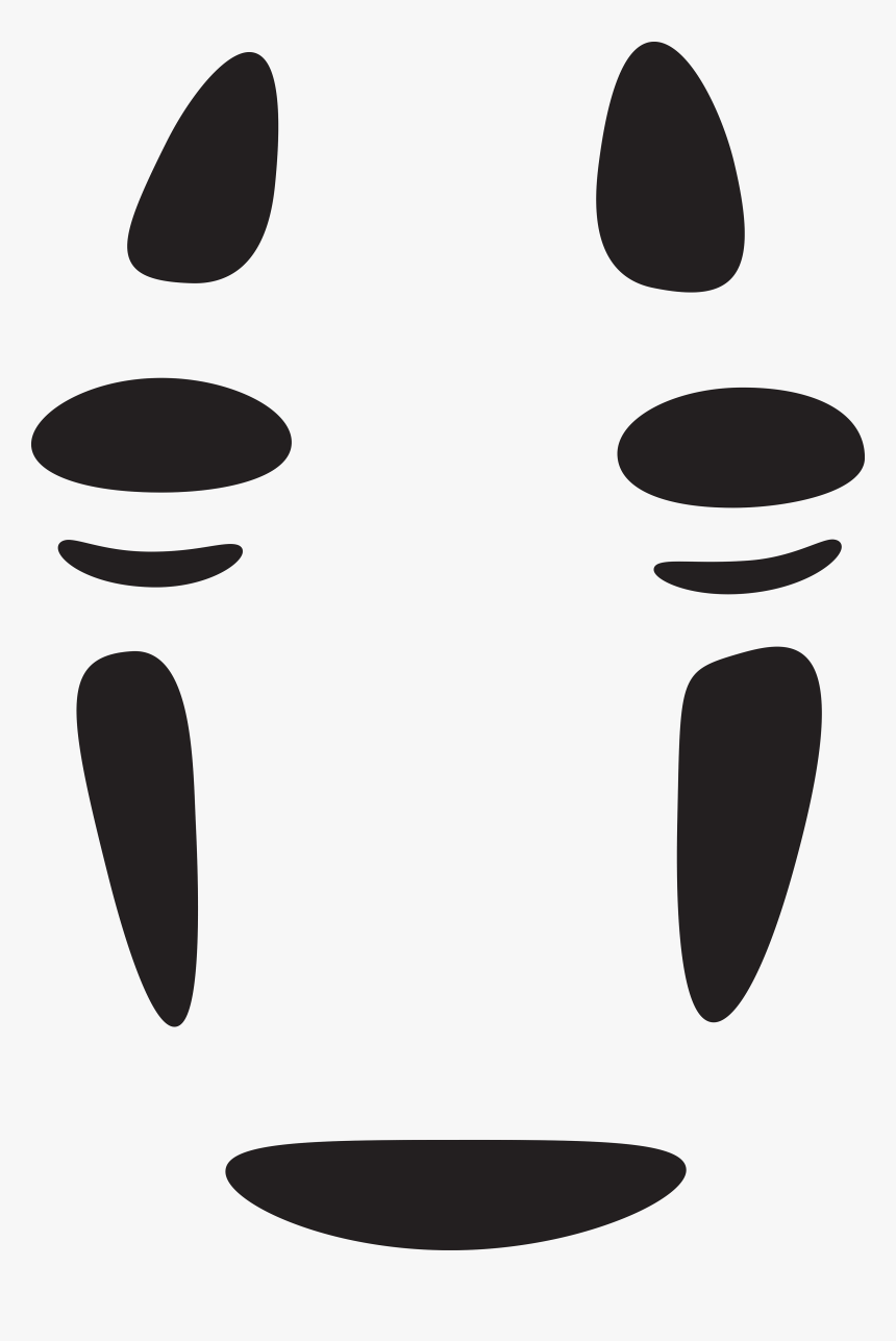 Spirited Away No Face Transparent - No Face Spirited Away Vector, HD Png Download, Free Download