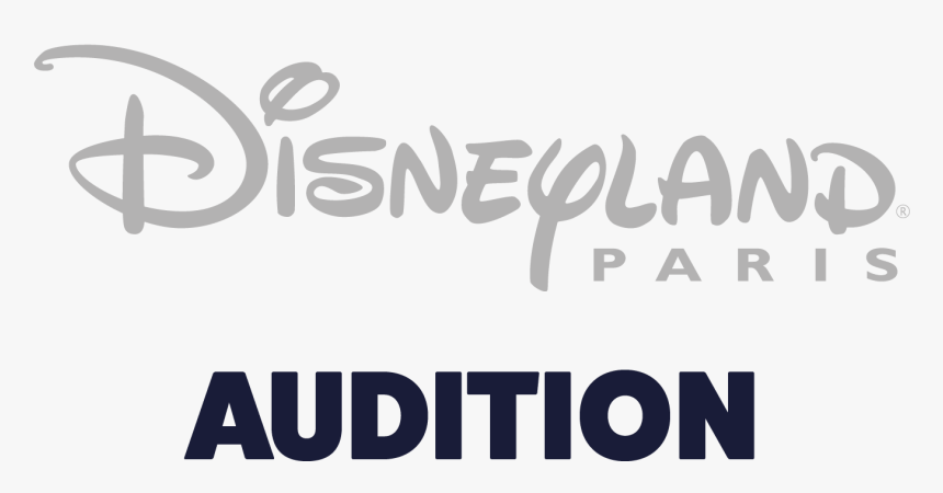 Disney Audition Bleu-silver - Disneyland Paris, HD Png Download, Free Download