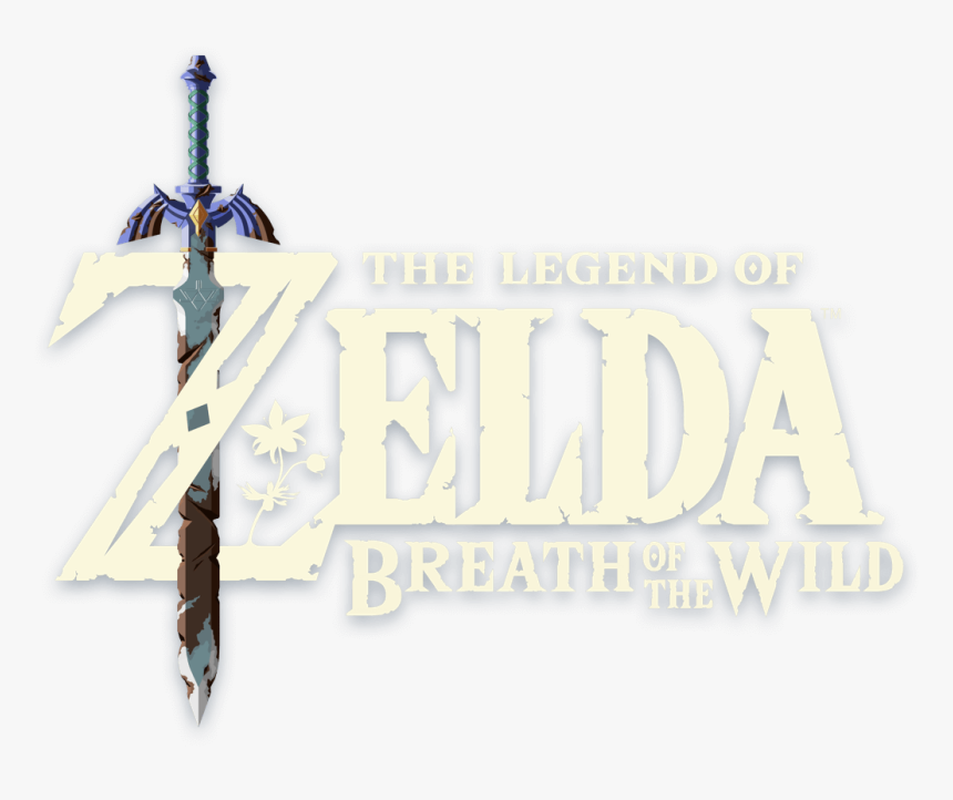 The Legend Of Zelda Breath Of The Wild Png - Legend Of Zelda Botw Logo, Transparent Png, Free Download