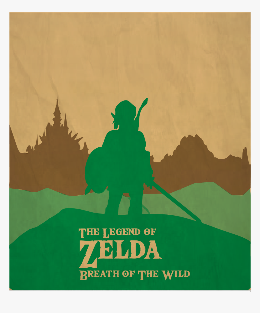 Breath Of The Wild Minimalist Poster, HD Png Download, Free Download