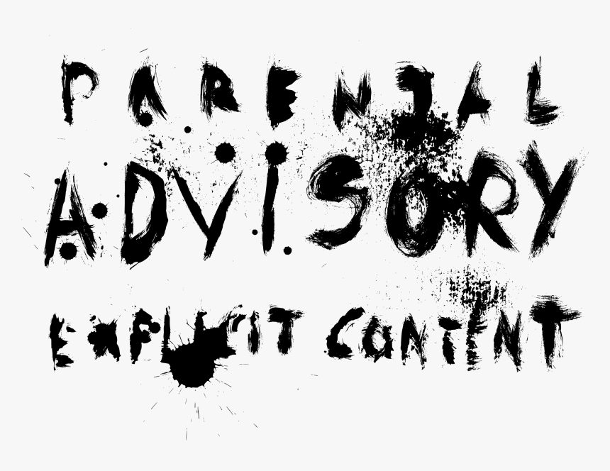 Parental Advisory Png - Graphic Design, Transparent Png, Free Download