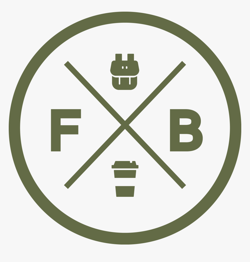 Fashionablebackpack Logo - Green - Thin Black X Png, Transparent Png, Free Download