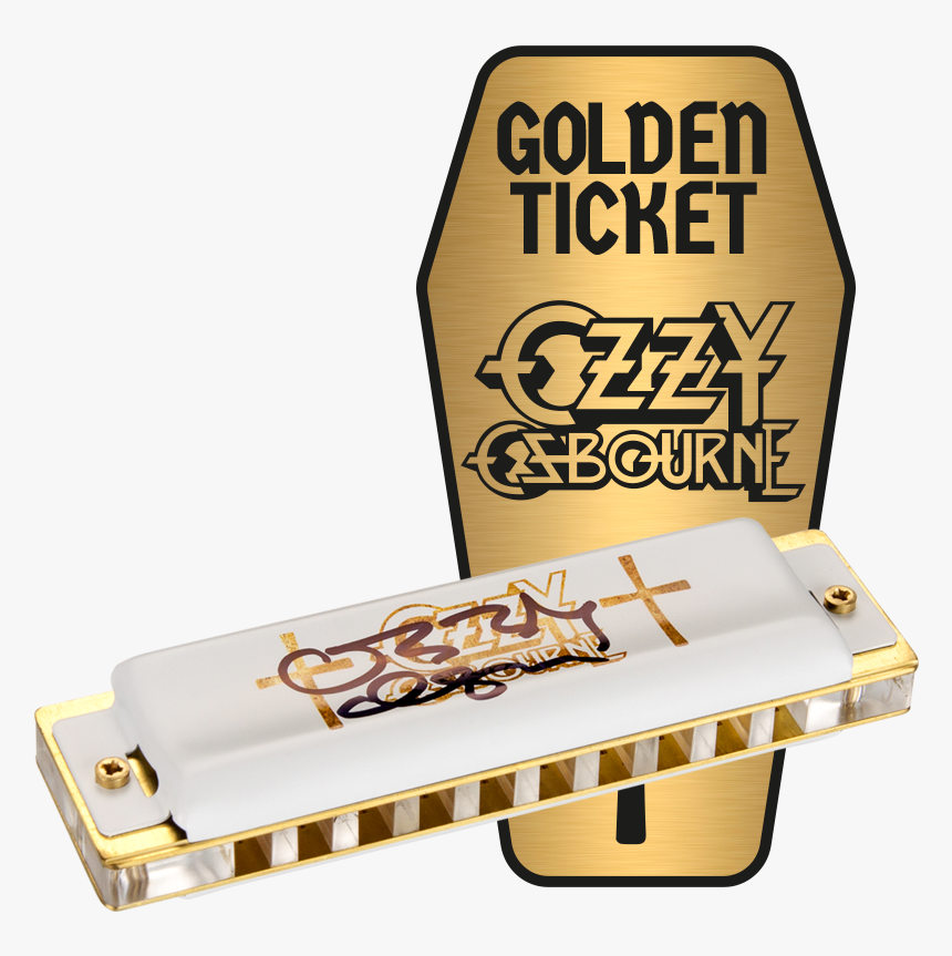Hohner Ozzy Osbourne Harmonica , Png Download - Hohner Ozzy Osbourne Harmonica, Transparent Png, Free Download