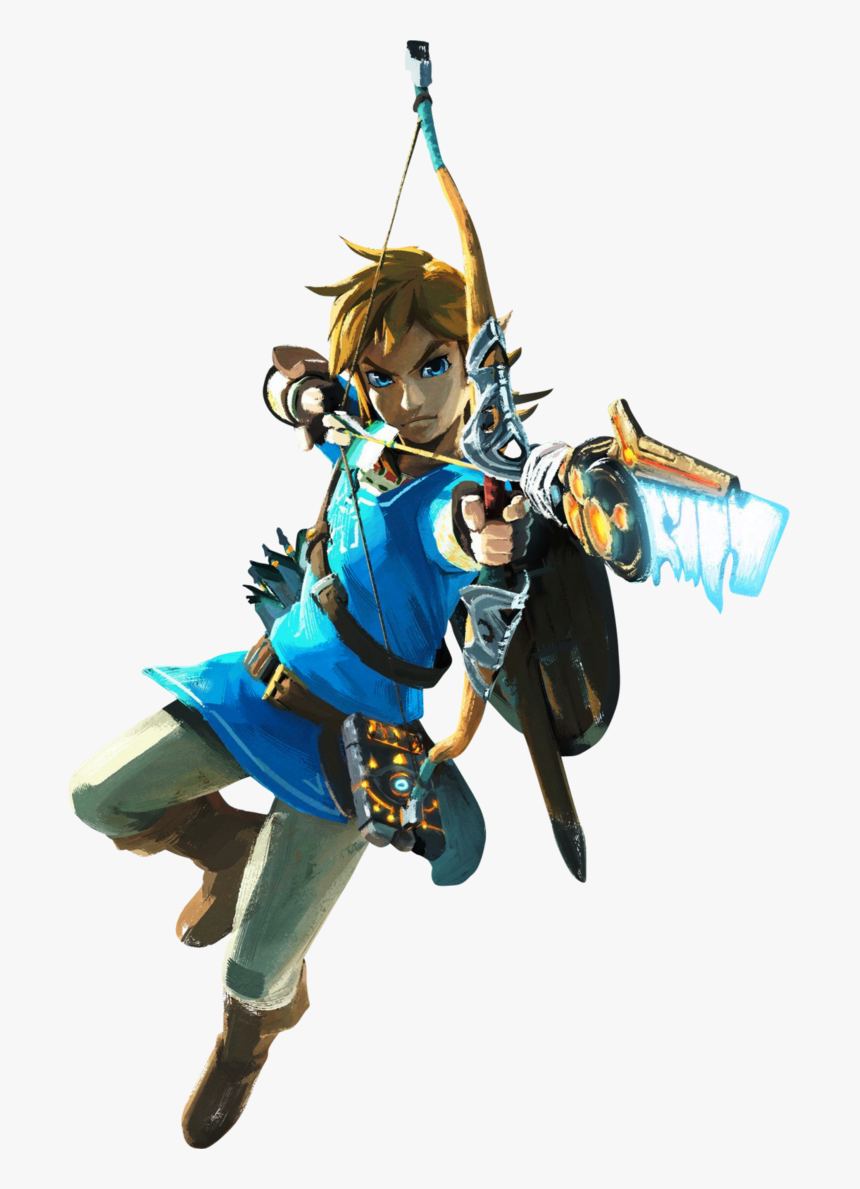 Breath Of The Wild Png - Legend Of Zelda Breath Of The Wild Link Png, Transparent Png, Free Download