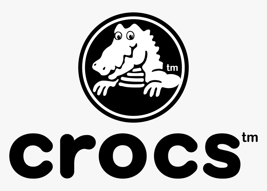 Crocs And Crocodile Logo - Crocs Brand, HD Png Download, Free Download