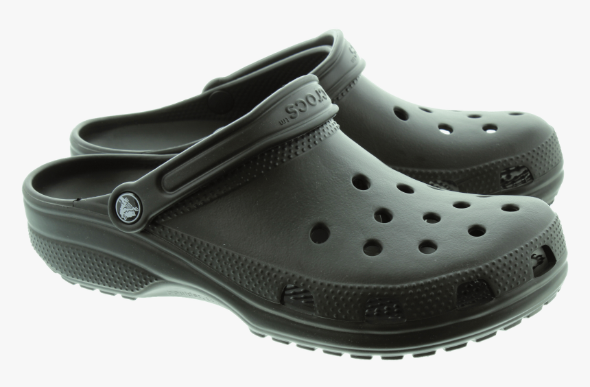 Black Classic Crocs - Crocs Classic Clog Black, HD Png Download - kindpng