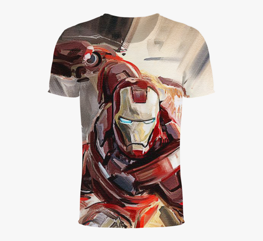 Iron Man The Avenger Movie 3d T-shirt - Marvel Iron Man Wallpaper Iphone, HD Png Download, Free Download