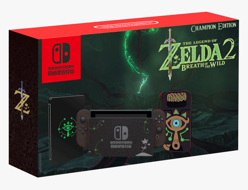 Switch Breath Of The Wild Bundle, HD Png Download, Free Download