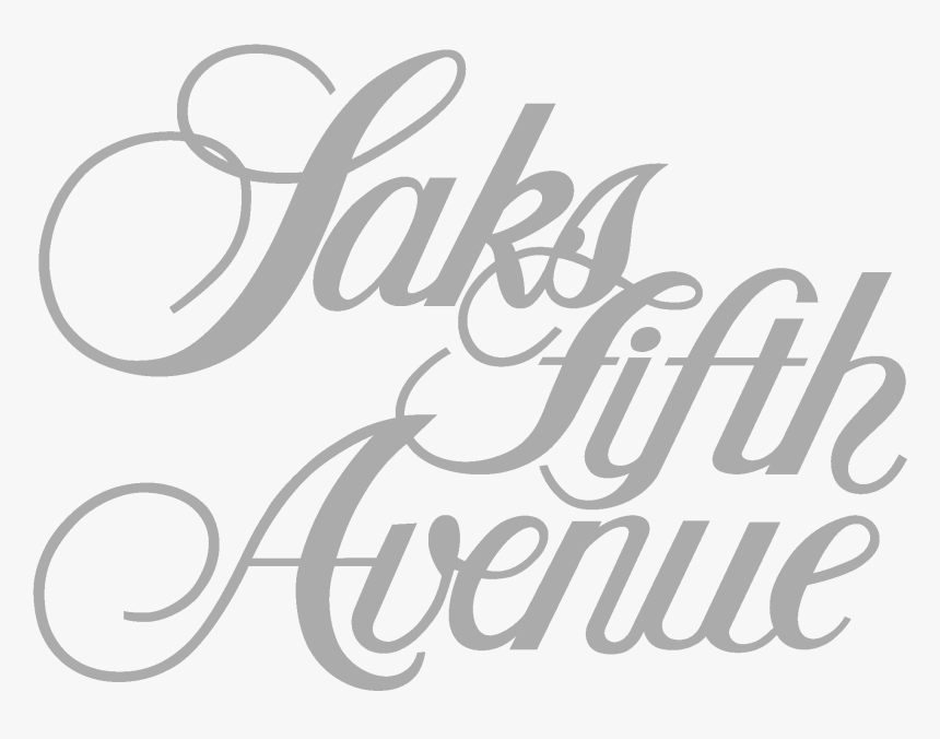 Saks Fifth Avenue Logo Png, Transparent Png, Free Download