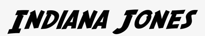 Indiana Jones - Indiana Jones Logo Font, HD Png Download, Free Download