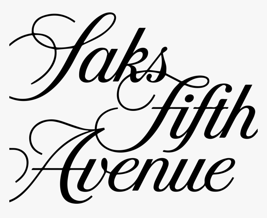 Saks 5th Ave Logo Png, Transparent Png, Free Download