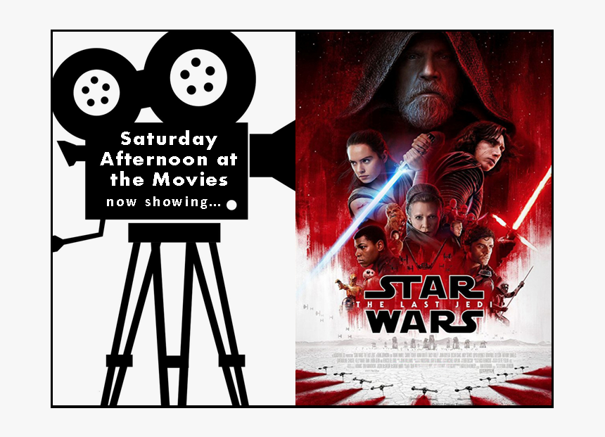 Saturday Afternoon At The Movies Logo Featuring The - High Resolution Star Wars Posters, HD Png Download, Free Download