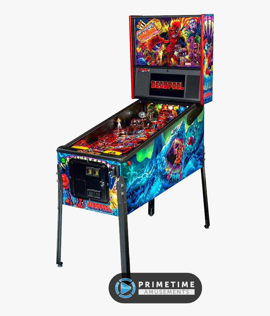 Deadpool Pinball Premium Model By Stern Pinball - Deadpool Premium Deadpool Pinball, HD Png Download, Free Download