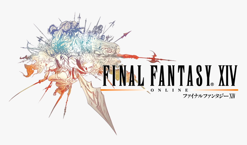 Transparent Final Fantasy 13 Logo Png - Final Fantasy 14 Logo, Png Download, Free Download