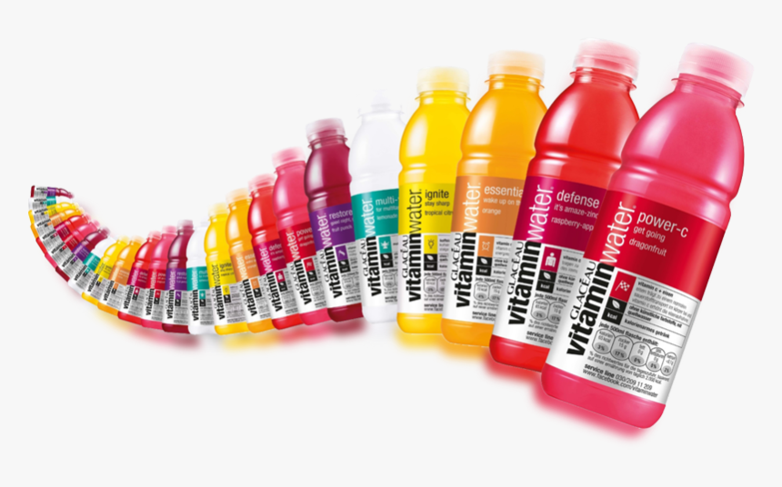 Transparent Vitamin Water Png - Vitamin Water Flavors List, Png Download, Free Download