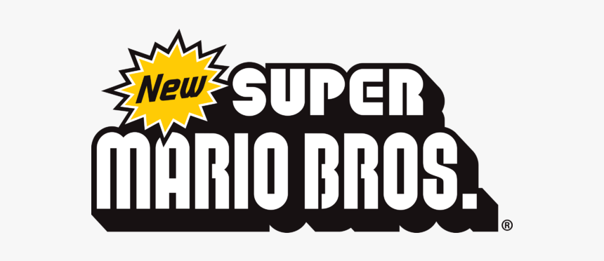 New Super Mario Logo, HD Png Download, Free Download