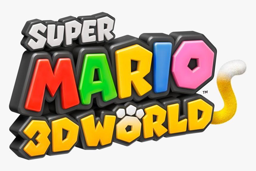 Super Mario 3d World Title Png, Transparent Png, Free Download