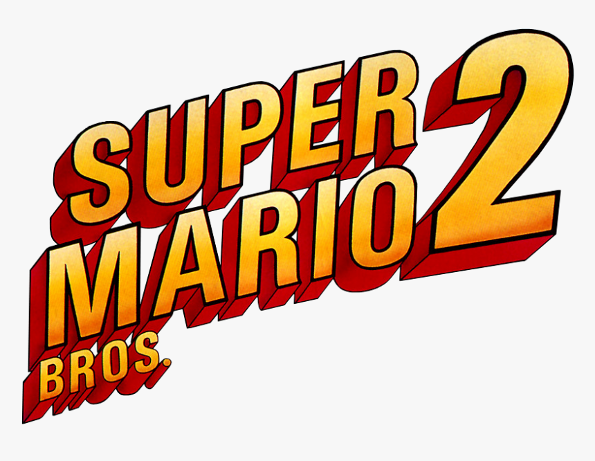 #logopedia10 - Super Mario 2 Logo, HD Png Download, Free Download