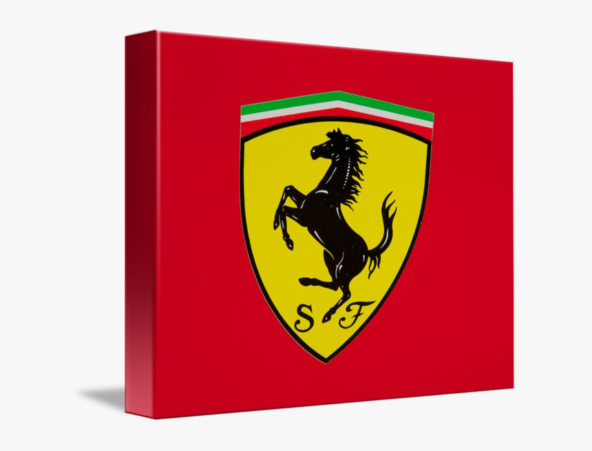 Ferrari Shield Png - Ferrari Sign, Transparent Png, Free Download