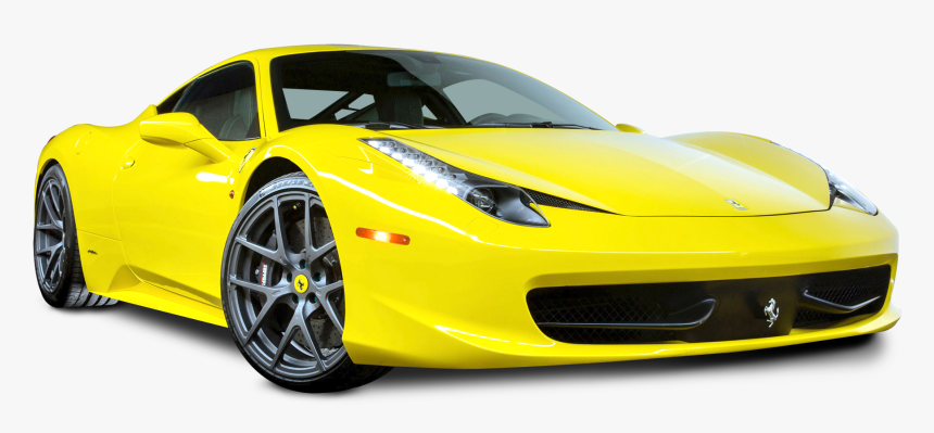 Ferrari Italia Car Png Image Pngpix - Yellow Ferrari Car Png, Transparent Png, Free Download