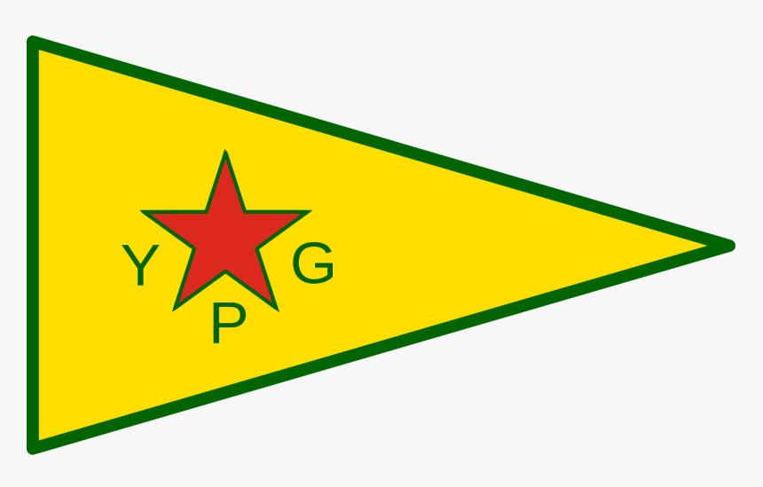 Ypg Kurdish Flag, HD Png Download, Free Download