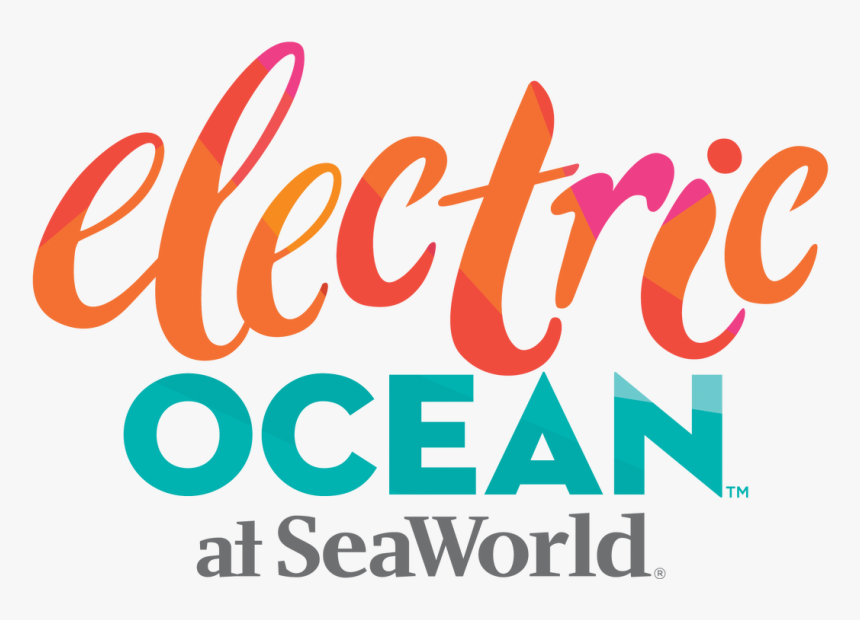 Seaworlds Award Winning Summer Celebration One Of Seaworld - Seaworld Electric Ocean Logo, HD Png Download, Free Download
