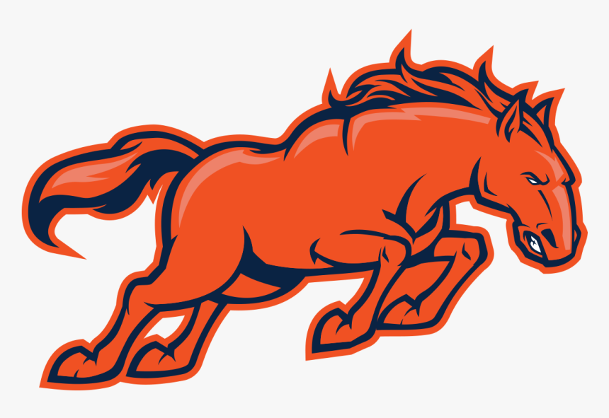 Can We Get A Denver Broncos Team Png Logo - Clip Art Bronco Horse, Transparent Png, Free Download