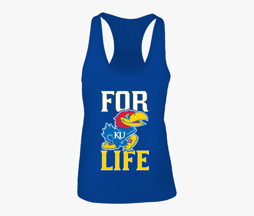 For Life Kansas Jayhawks Logo Shirt - T-shirt, HD Png Download, Free Download