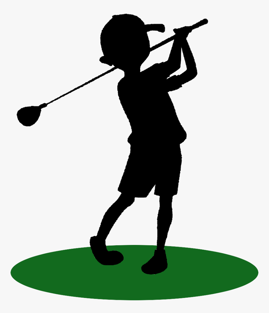 See Here Golf Clip Art Free Downloads - Kids Golf Clipart, HD Png Download, Free Download